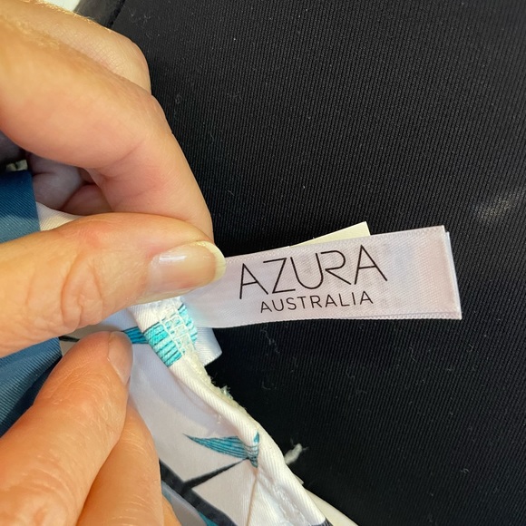 Azure aqua one piece suit - Picture 7 of 7